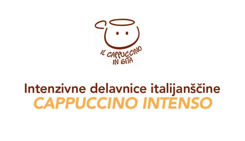 Intenzivne delavnice italijanščine Cappuccino intenso